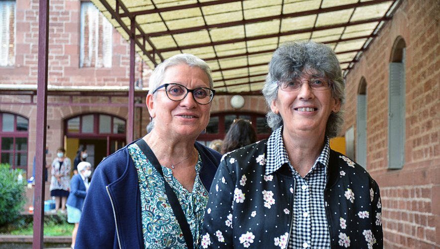 Nadine Rigal et Denise Serres (de gauche à droite).