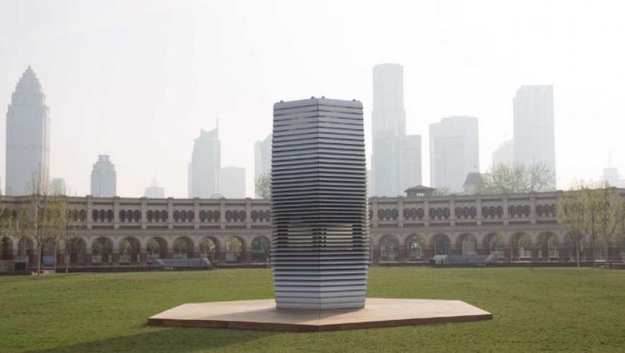 La Smog Free Tower a d'abord été installée en 2016 à Pékin