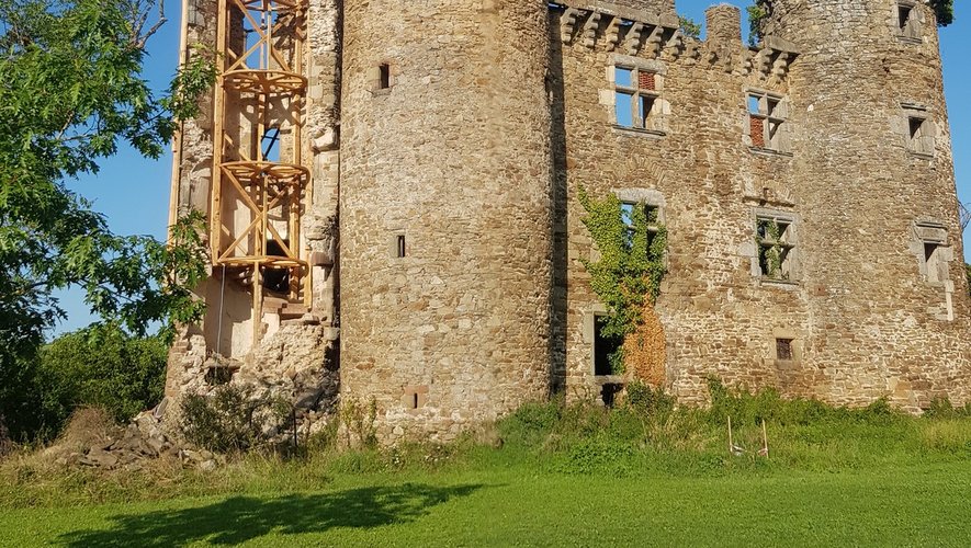 Le château de Pagax ouvert à la visite en fin de semaine