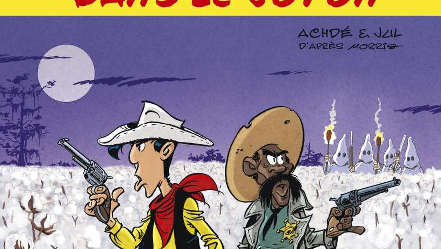 "Un cow-boy dans le coton" est le troisième épisode de Lucky Luke signé du scénariste Jul et du dessinateur Achdé.