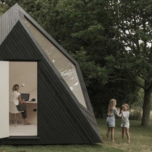 Une cabane ultra-design pour adorer télétravailler dans le jardin