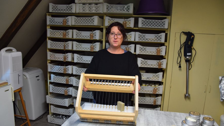  Caroline Pelon s’est lancée, en 2014, dans la savonnerie artisanale. 