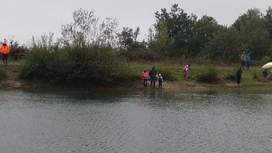 Le concours de pêche des enfants au lac des Bruyères a été fort apprécié