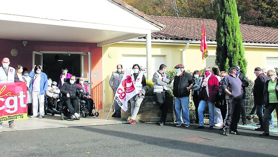 La grève se poursuit à la Mas  du centre hospitalier