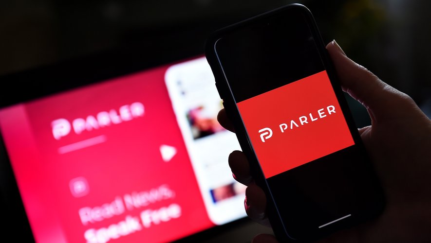 L'application Parler a été en tête des téléchargements sur l'App Store et Google Play.