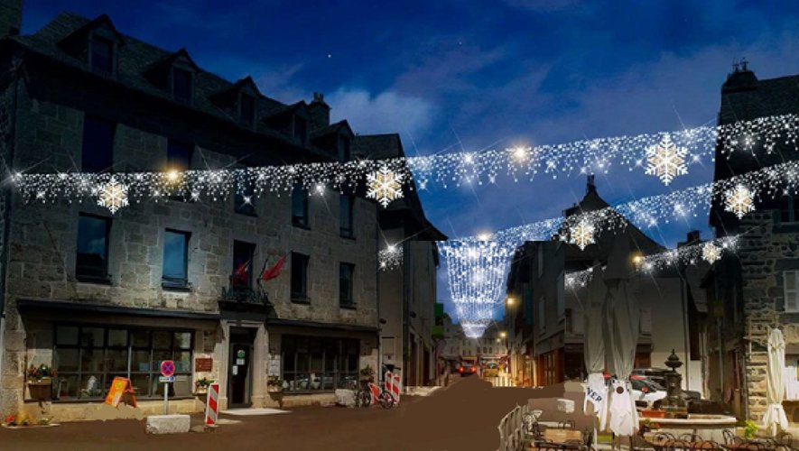 Laguiole coup d envoi des traditionnelles illuminations Laguiole coup d envoi des traditionnelles illuminations