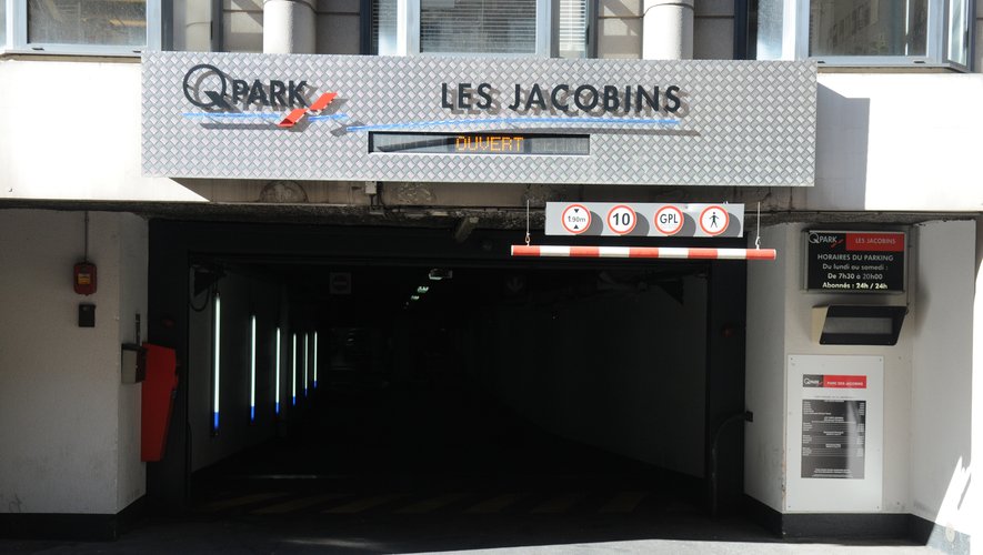 Le parking des Jacobins, comme celui des Remparts, sera gratuit ce dimanche ainsi que le prochain. 