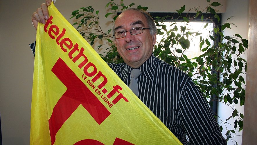 Michel Allot, président de la coordination départementale pour le Téléthon.