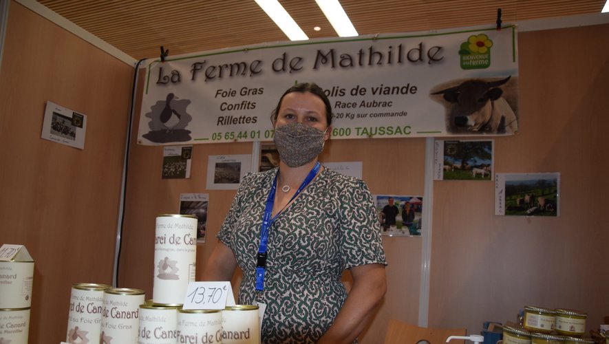  Les produits issus de l'élevage de canards De Mathilde Masbou ont acquis une belle renommée.