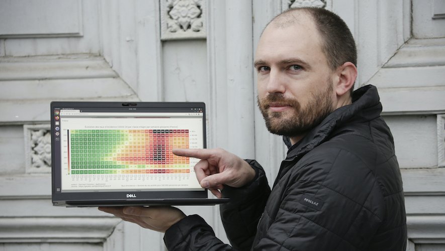 Pour traquer le virus, Germain Forestier, chercheur en informatique à Mulhouse, met ses "compétences au service de la communauté".