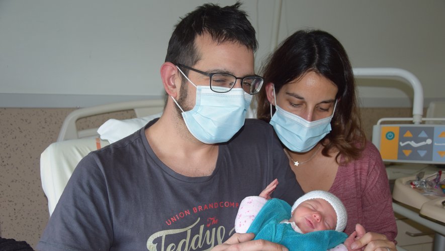 Et Romy, née aussi à Rodez, est le dernier bébé de l'année 2020.