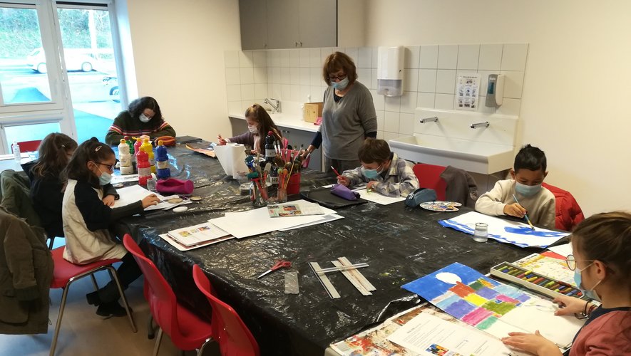Reprise des ateliers d’arts plastiques  pour les enfants