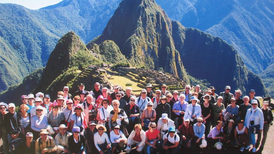 Les voyageurs du Rouergue à Machu Picchu