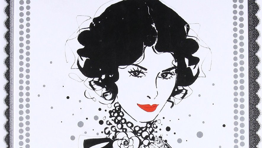 Le livre "Coco Chanel: The Illustrated World of a Fashion Icon" par Megan Hess.