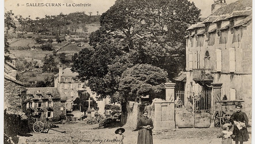 Le cœur du village au début du siècle dernier