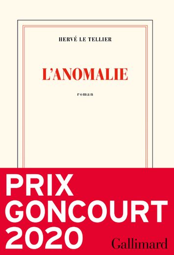 "L'Anomalie" de l'écrivain Hervé Le Tellier reste en tête du classement de ventes de livres établi par Edistat.