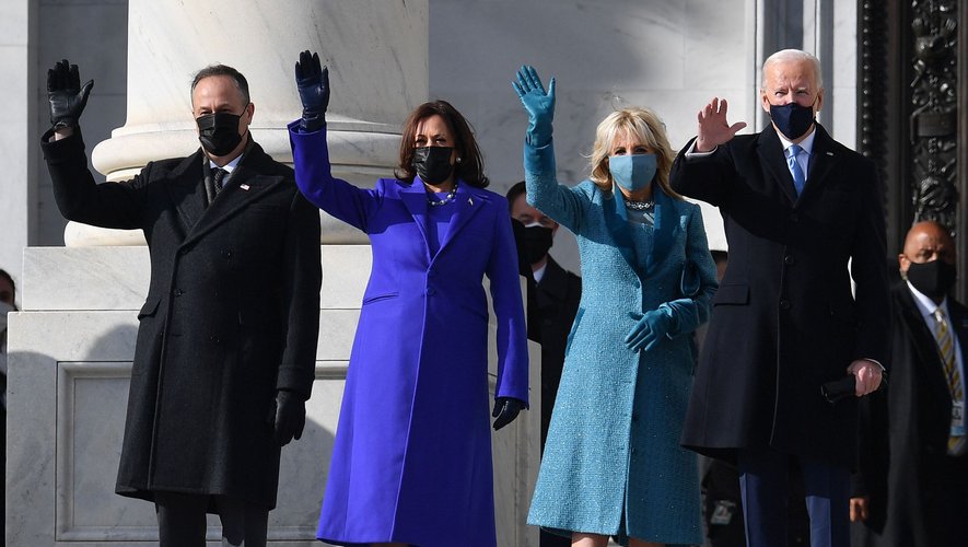 Kamala Harris et Joe Biden ont prêté serment le mercredi 20 janvier au Capitole, deux semaines après les émeutes.
