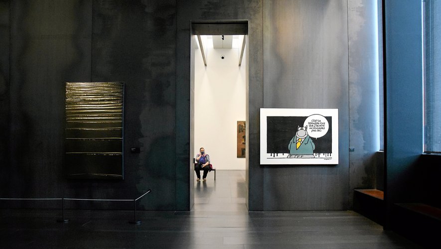 Philippe Geluck : "Quand on visite  le musée Soulages, on en prend plein la vue"