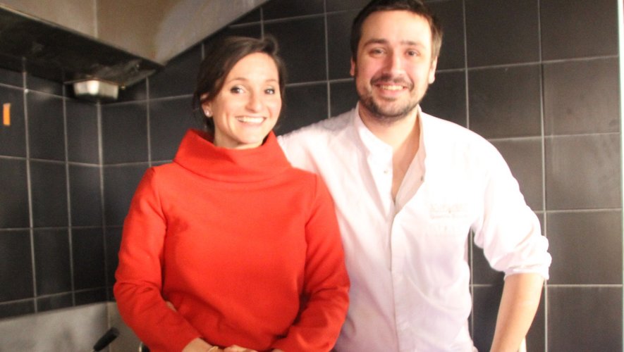 Noémie et Quentin Bourdy mitonneront une cuisine pour les amoureux lors de la Saint-Valentin.