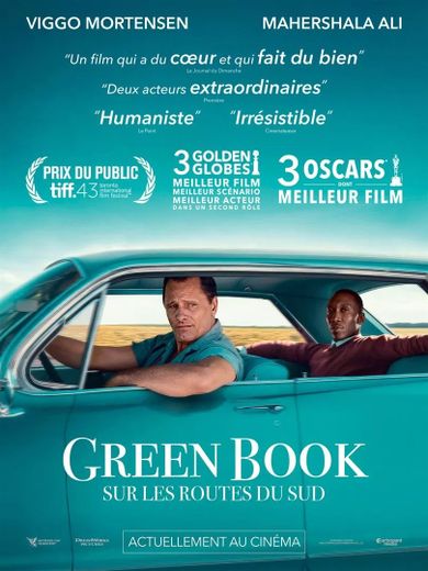 "Green Book : Sur les routes du sud" a obtenu en 2019 l'Oscar du meilleur film.