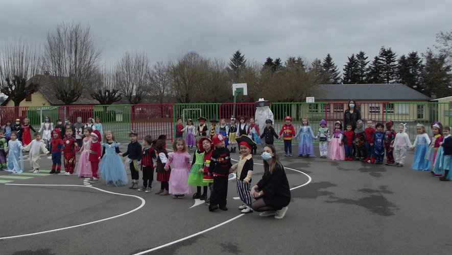 Les élèves de l’école Saint-Jean ont fêté carnaval