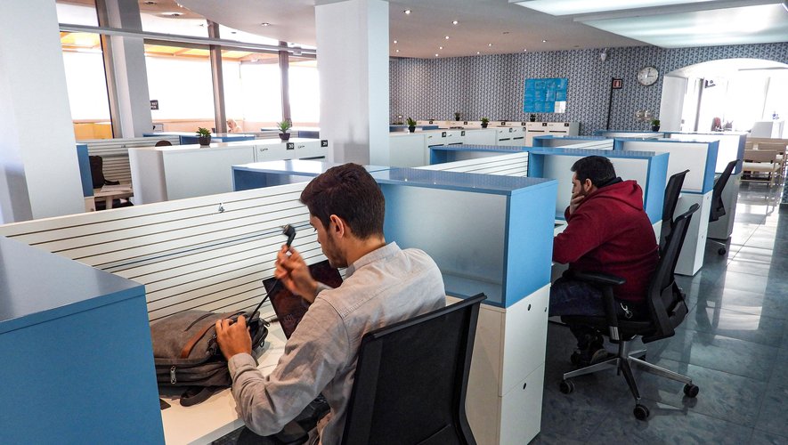 À Tripoli, en Libye, les établissements de "coworking" se multiplient.