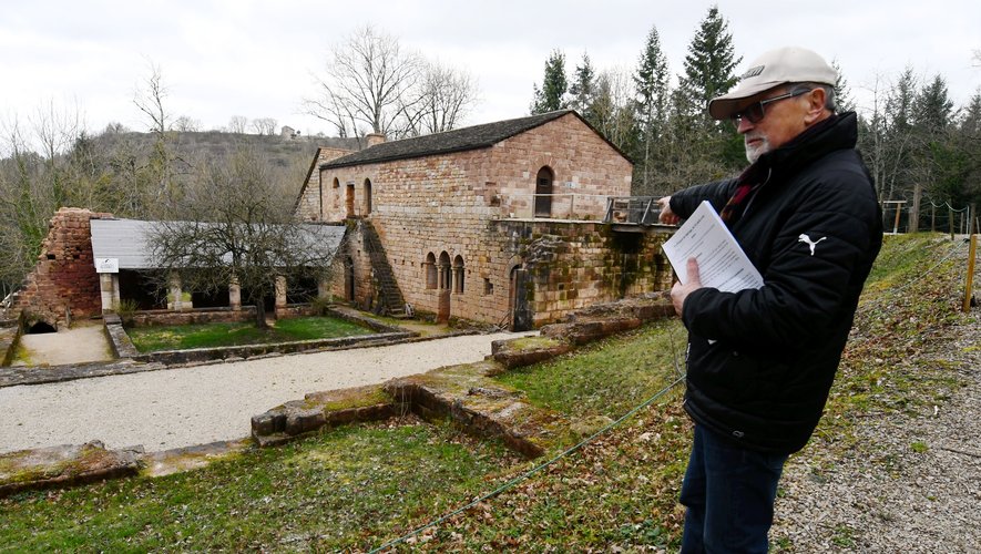 Vice-président de l’association "Les Amis du prieuré du Sauvage", Robert Teyssèdre propose des visites du site.