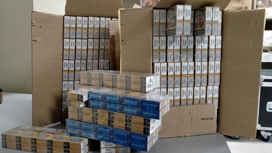 Les douaniers millavois ont saisi 206 cartouches de cigarettes espagnoles. 