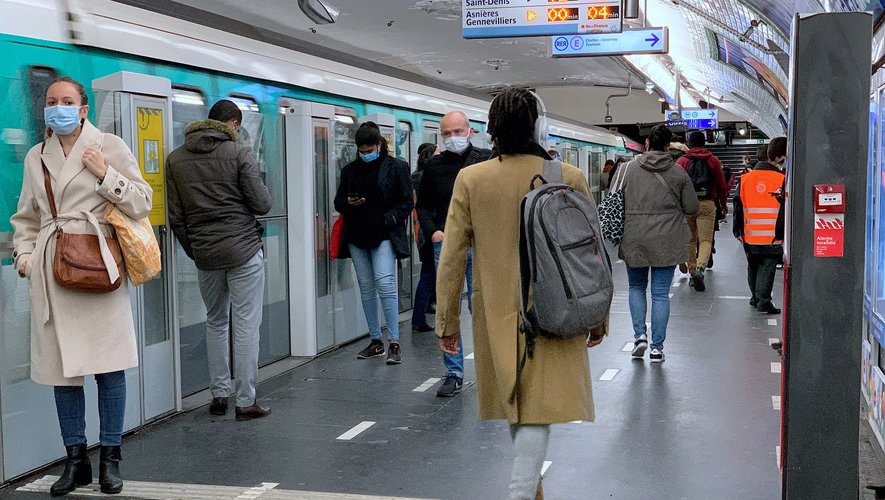 La RATP va prochainement pouvoir déterminer le pourcentage d'usagers utilisant correctement le masque.