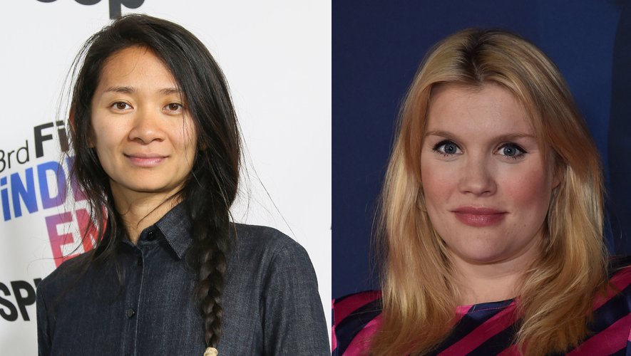 L'Académie des Oscars a sélectionné cette année deux femmes sur cinq dans la catégorie du "meilleur réalisateur", Chloe Zhao (à gauche) et Emerald Fennell.