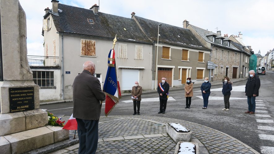 Le message du ministère des Armées et celui de la Fnaca ont été lus à Saint-Amans-des-Côts.