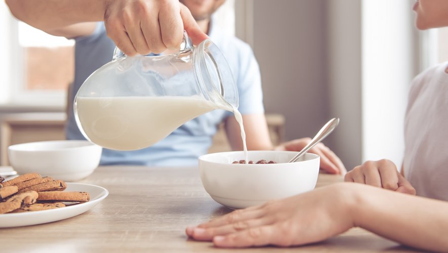 Le retour du petit déjeuner avec les confinements explique la bonne santé du lait en 2020.