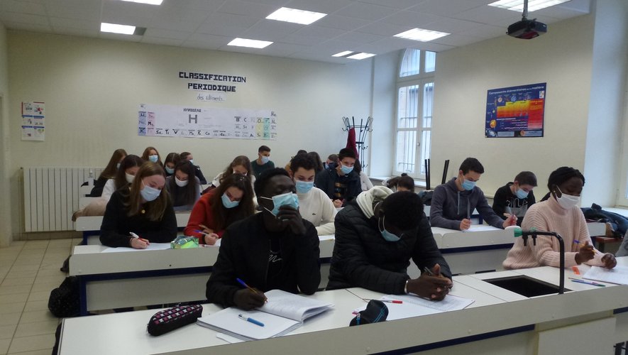 L’établissement accueille des jeunes venus du monde entier.