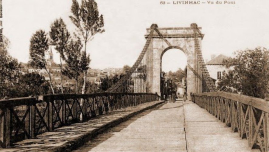 Le vieux pont de Livinhac-le-Haut. /