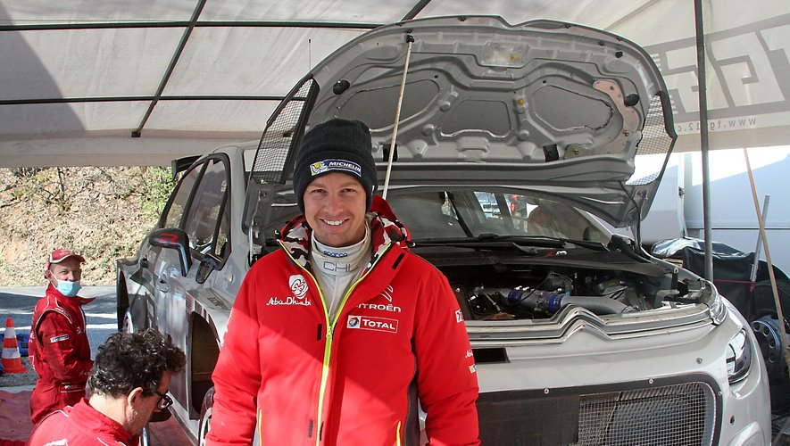 Yoann Bonato a conclu la semaine d’essais de Citroën, vendredi 16 avril.