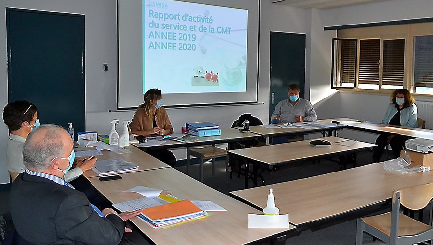 L’avenir du service médical interentreprises du Sud-Aveyron a été évoqué.