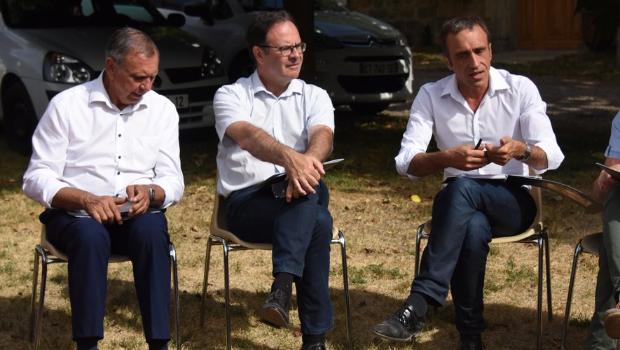 Jean-Claude Luche et Alain Marc soutiennent Arnaud Viala.
