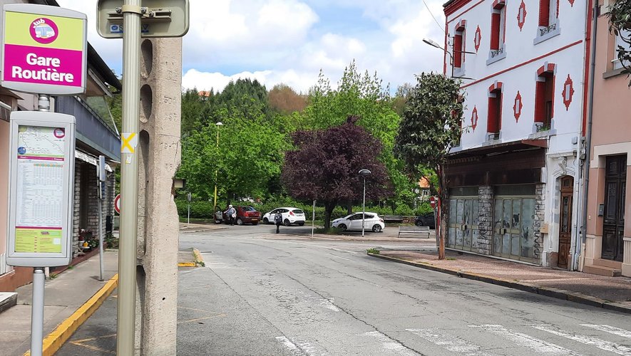 La gare de Decazeville d’avant et celle de maintenant