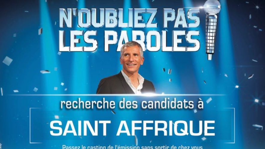 L'émission recherche des candidats saint-affricains.