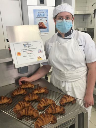 Clara Legay fait partie des finalistes du concours du meilleur croissant au beurre.