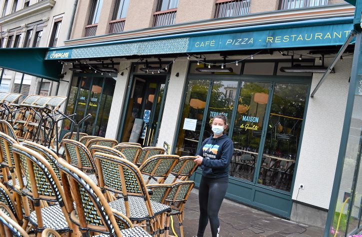 Au restaurant la Compagnie, on se dit impatient de retrouver ses clients.