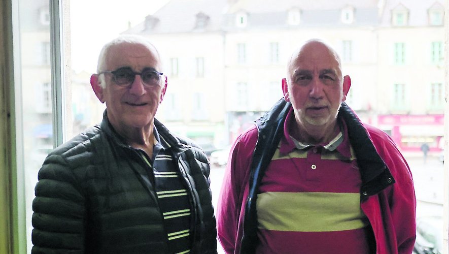 Michel Eugène et Jean-Paul Acquié gardent espoir pour le festival de la Saint-Jean./ Photo C. I.