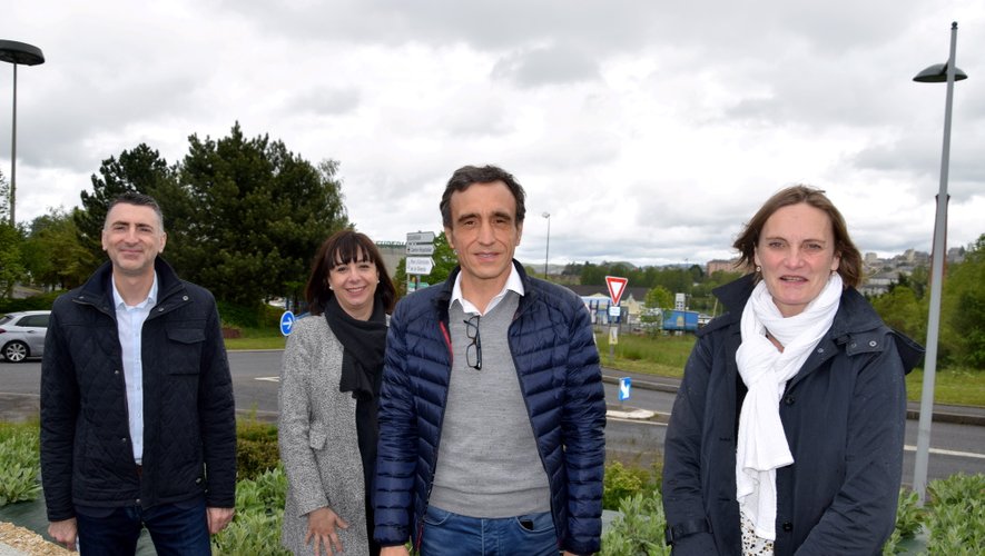 Franck Cortese, Cécile Mouysset (remplaçante), Arnaud Viala et Nathalie Auguy-Périé.