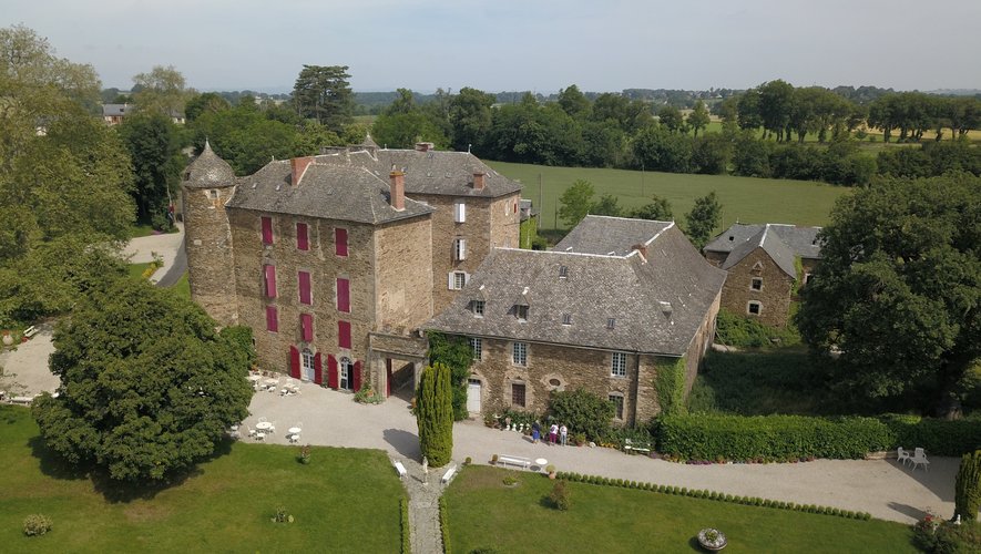 Le château du Bosc, situé à Camjac, demeure familiale des Toulouse-Lautrec.