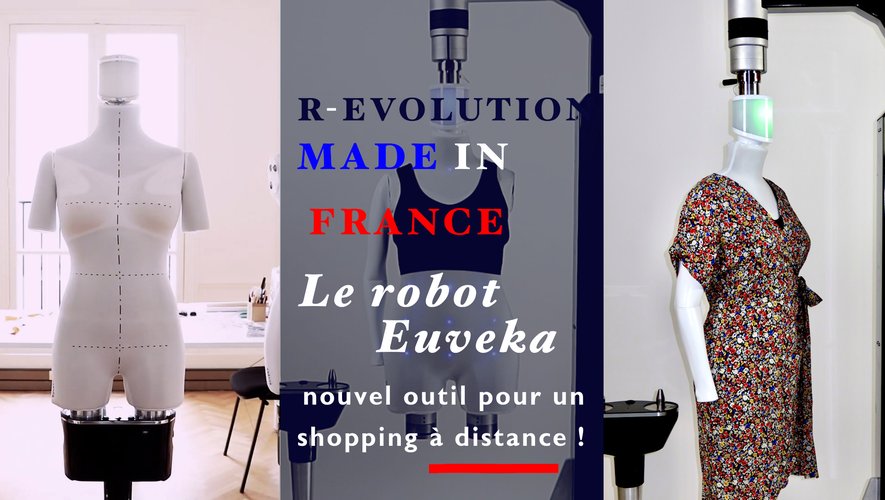 R-Evolution : Le robot-mannequin, breveté made in France, nouvel outil pour un shopping à distance !