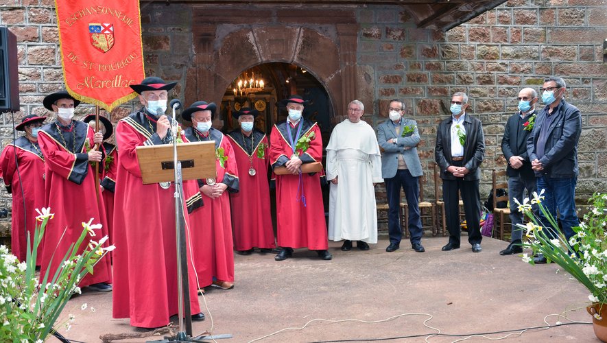Frère Jean Daniel, Daniel Joulia, J.PhilippePérié,Guy Vissec, Stéphen Naujac (de gauche à droite).