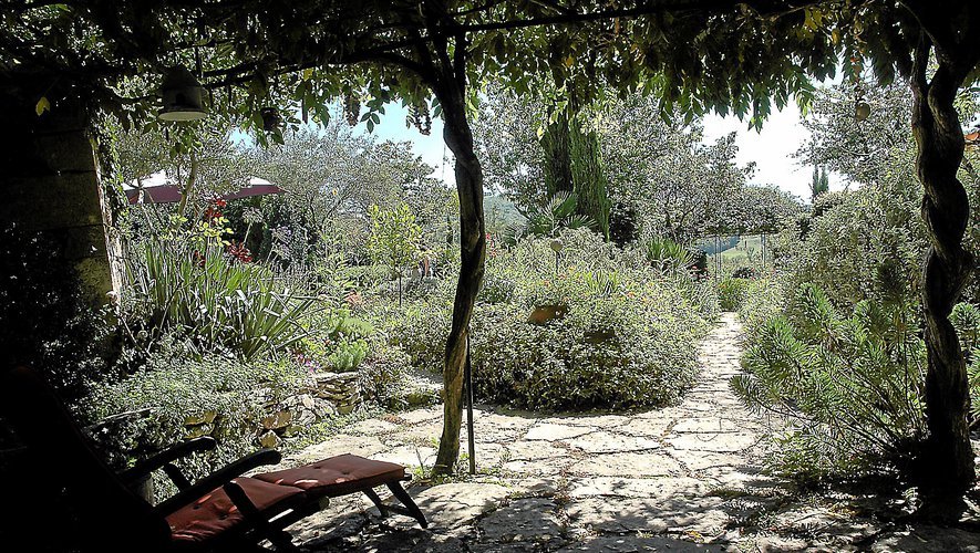 Parmi les jardins remarquables, celui de la Mothe, à Salles-Courbatiès.