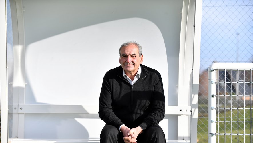 Pierre Bourdet, président du District de football de l'Aveyron.