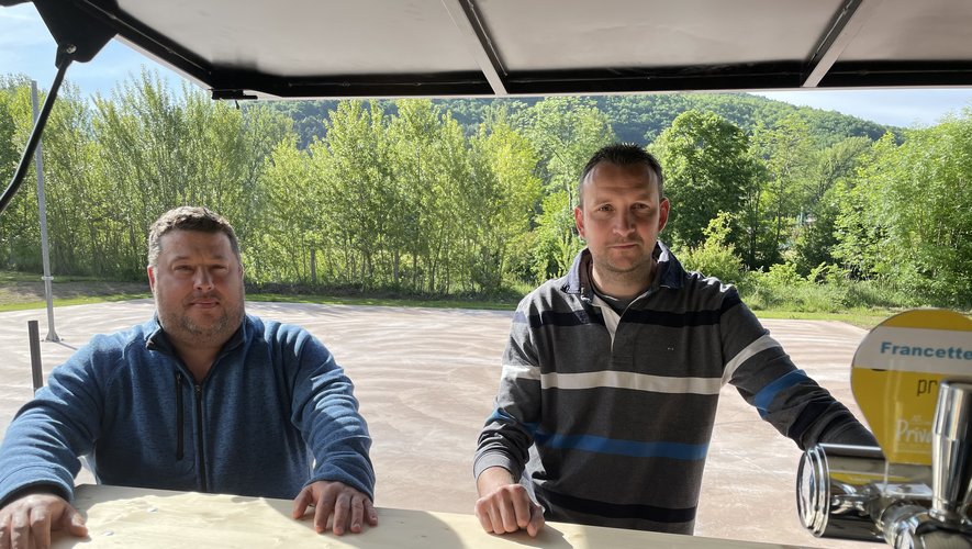 Arnaud Constans et Rémy Arlès, les deux patrons.