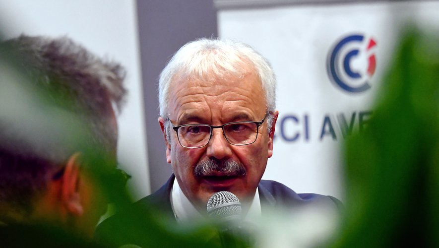 Dominique Costes,le président de la CCI.